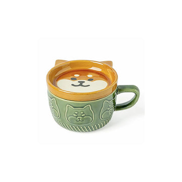 European Cartoon Animal Ceramic Coffee Cup