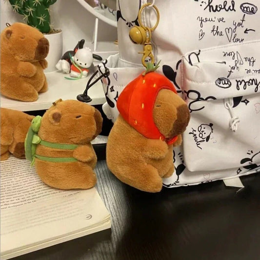 Capybara Plush Keychain Cute Bag Pendant